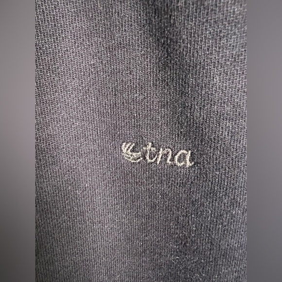 TNA EXTRA AF Fleece Black Sweatpants in size Small. - Picture 5 of 9